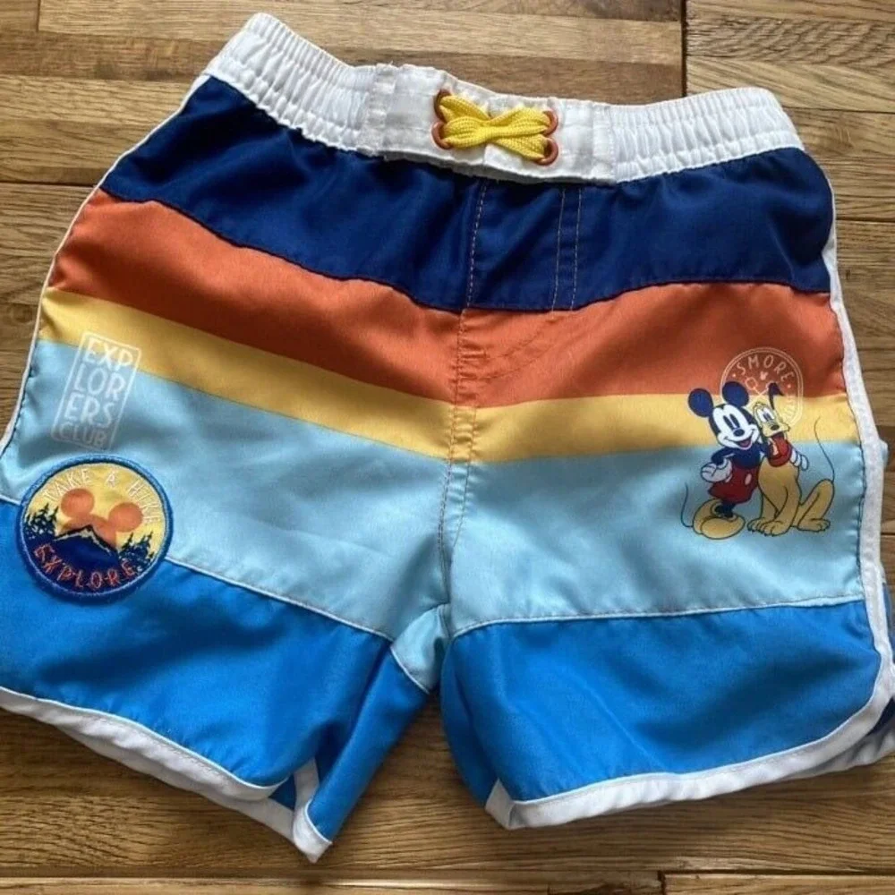 Mickey Mouse Swim Trunks‎ 6-9 mo